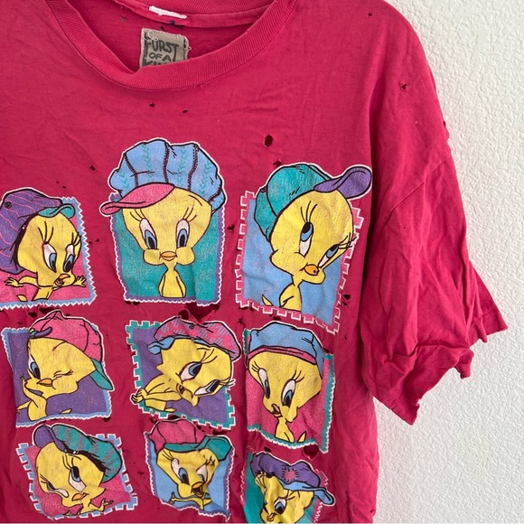 LF Furst of a Kind | Vintage Retro Tweety Bird Shirt - Picture 3 of 5